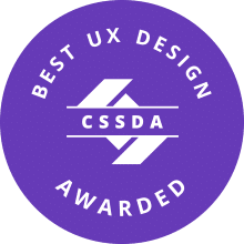 CSSDA Best UX Award