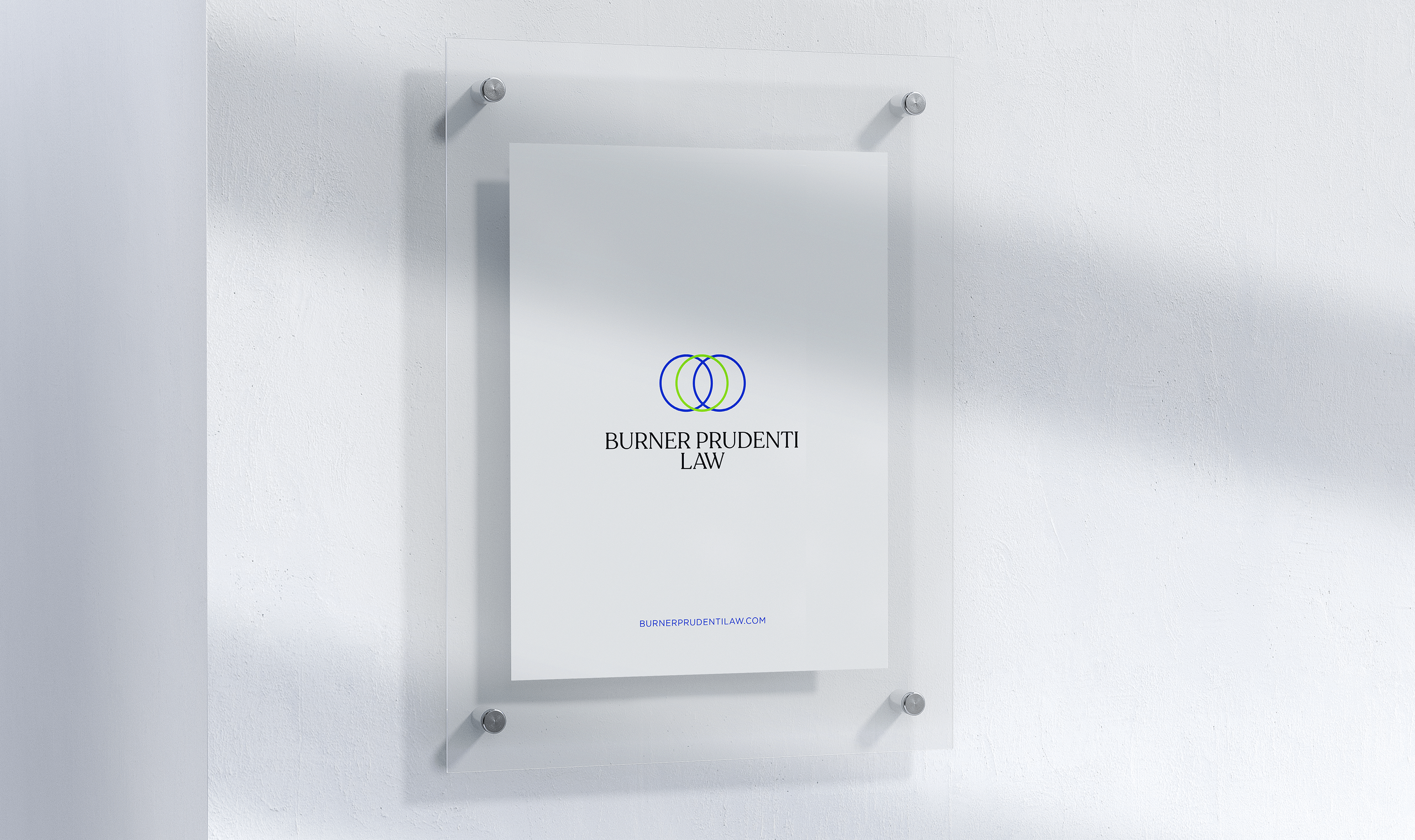Burner Prudenti Law signage
