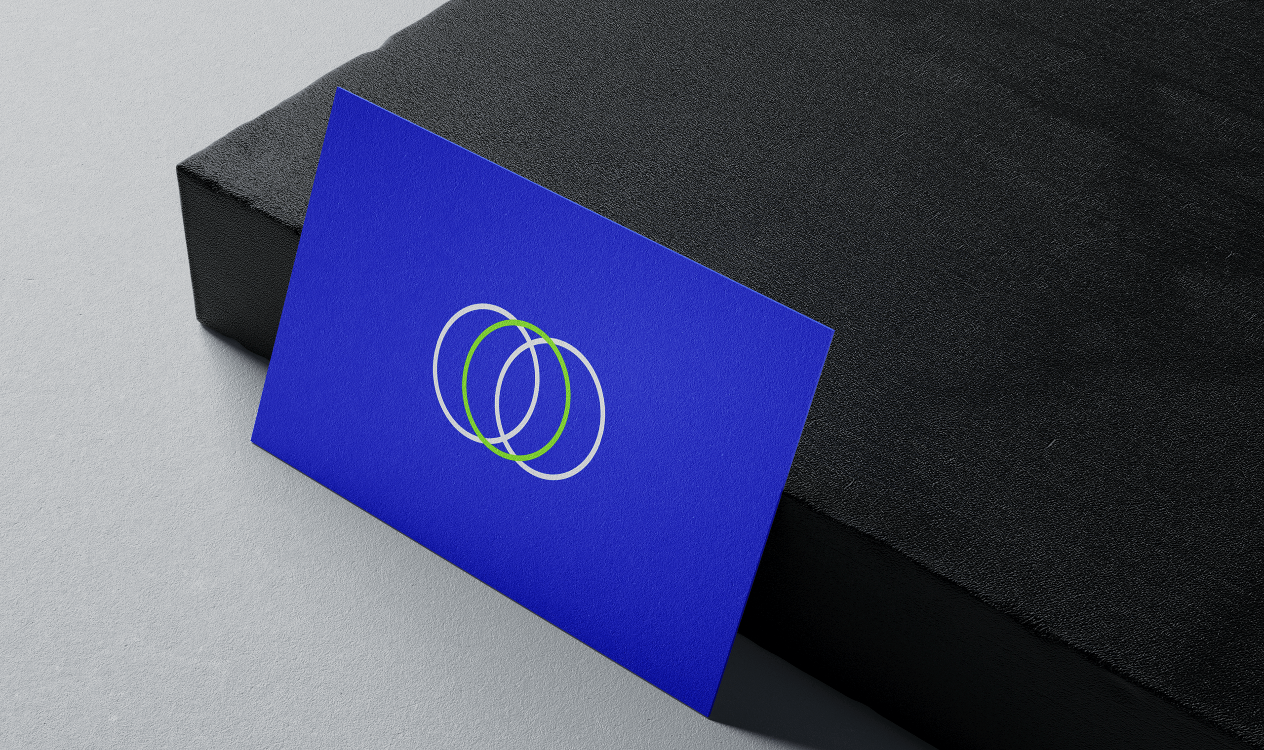 Propped up Burner Prudenti Law business card